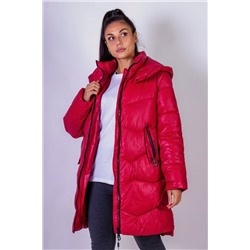 Зимняя куртка стеганная с капюшоном арт. 811