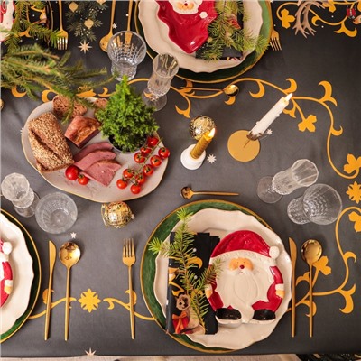 Набор новогодний «Этель» Fairy tale: скатерть 150×110 см ±3 см с ВГМО, салфетки 40×40 см, 4 шт.