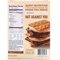 Quest Nutrition, Протеиновый батончик «Печенье с зефиром», 12 батончиков, 60 г (2,12 унции) каждый