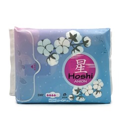 Прокладки гигиенические для критических дней дневные (240 мм) Anion Day Use Hoshi, Китай, 8 шт Акция