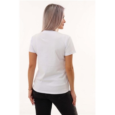027 Футболка женская (Белый)