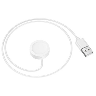 Кабель зарядки Borofone для смарт-часов BD12 5W 60см 1A  (white)