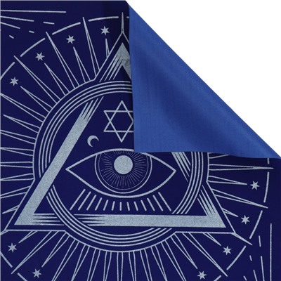 Скатерть для гадания бархатная «Глаз Оракула», 50×50 см, 16+