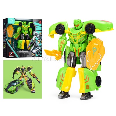 Робот трансформирующийся в спорткар, в коробке