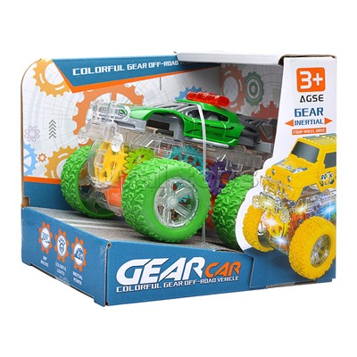 Машина "Полицейский трюк" в коробке