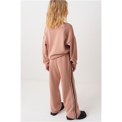 Комплект трикотажный для девочек: толстовка, брюки PLAYTODAY, 1240165