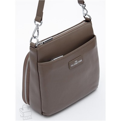 Сумка женская кожаная 2378Y d.apricot Polina&Eiterou