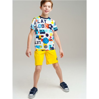 Фуфайка трикотажная для мальчиков (футболка)