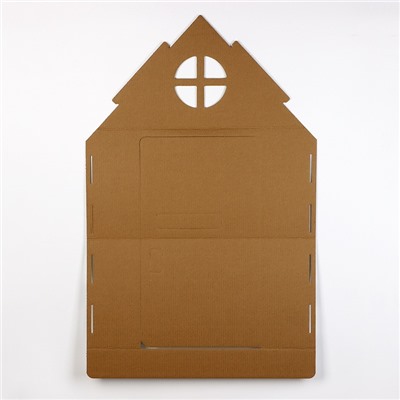 Дом из картона под раскраску «Чебурашка»