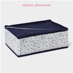 Органайзер для хранения белья Доляна «Мармелад», 12 ячеек, 27×20×10 см, белый