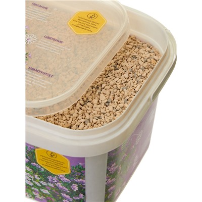 Удобрение минеральное для цветов и декаративных кустарников, Dr.Grunt, ведро, 3.3 л