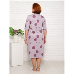 Митиола - халат бордовый