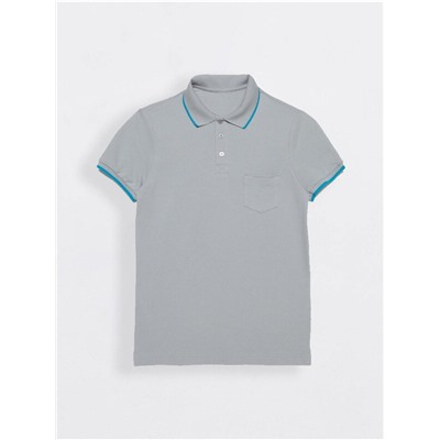 Джемперы DIWARI MD 944 Футболка-поло с контрастной отделкой