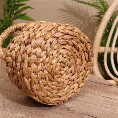 Корзинка плетёная 20×20×16 см