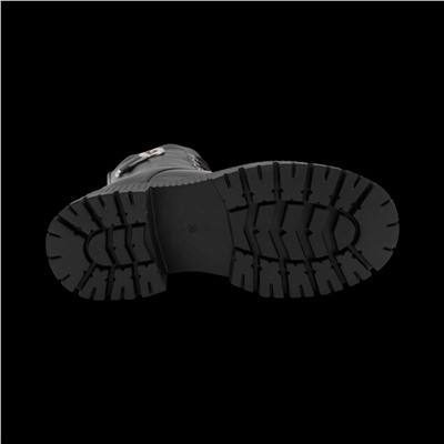 Ботинки на меху А10 черные