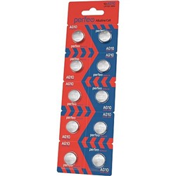 Элемент питания  AG10 Perfeo LR1130 (389A) 10BL  Alkaline Cel PF LR1130/10BL