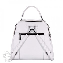 Рюкзак женский кожаный 99451 white Velina Fabbiano-Safenta/30