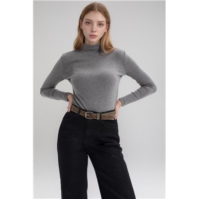 14439/5 Водолазка женская (Серый)