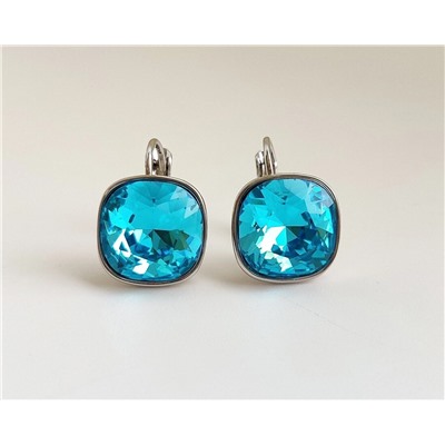 Серьги с кристаллами Swarovski