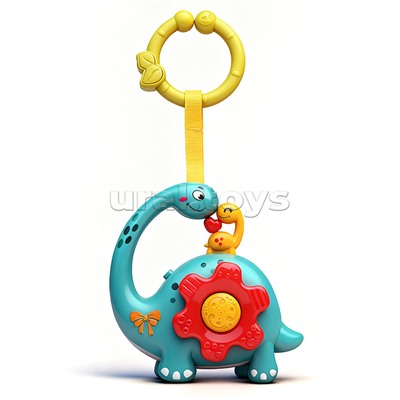 Музыкальная игрушка-подвеска "Динозаврики" в коробке