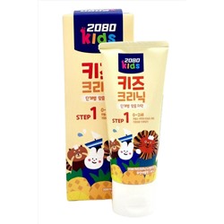 Dental Clinic 2080 Зубная паста для детей без фтора / Kids Clinic 1 Step Toothpaste Pineapple Scent (0-2 лет), 80 г KRISTALLER, 1110028