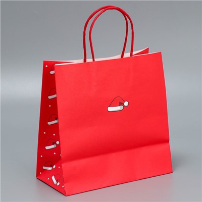 Набор пакетов подарочных новогодних «Это на Новый год», 6 шт., 22×22×11 см