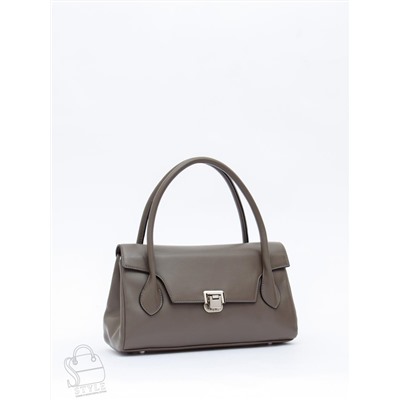 Сумка женская кожаная 0030VG gray Vitelli Grassi