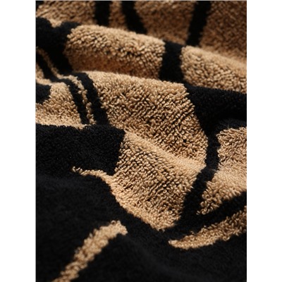 Полотенце махровое «Этель» Street racing, 70×130 см, хлопок 100%, чёрно-золотое