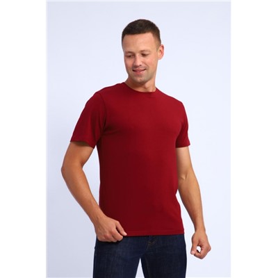 Футболка 019 (Бордовый)