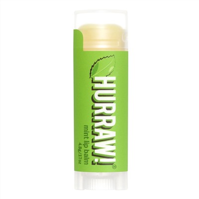 Hurraw! Balm, Lip Balm, Mint, .17 oz (4.8 g)