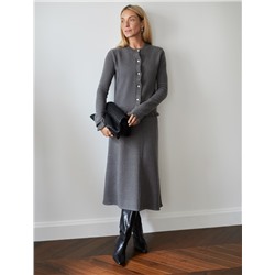 Кардиган из пряжи с кашемиром