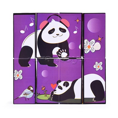 Головоломка "Панда" в коробке