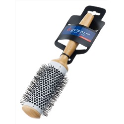 Dewal Термобрашинг для укладки волос BRBAM-02 SN, керамическое покрытие, дерево, 43/62 мм 20830