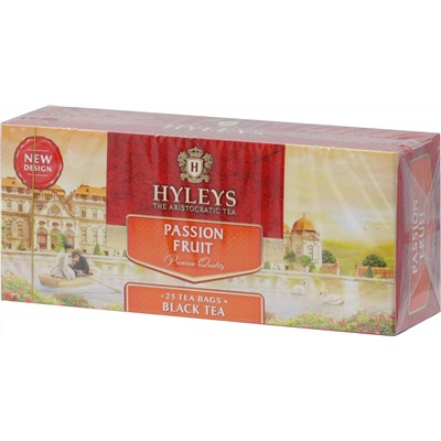 HYLEYS. Плод страсти (черный) карт.пачка, 25 пак.