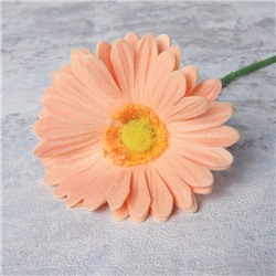 Цветок искусственный Гербера 30 см ПЕРСИКОВЫЙ / CG-30 /уп 1200/724393