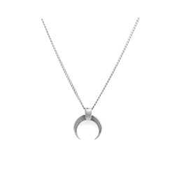 Колье из серебра без вставки, Ю-55081р