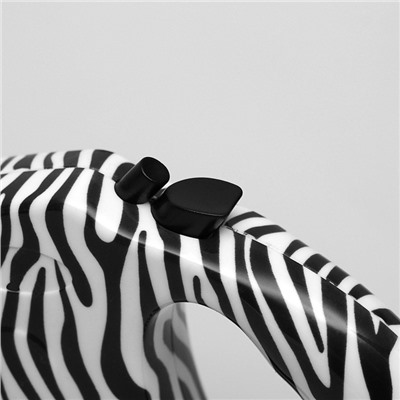 Рулетка «Лапа», 5 м, до 35 кг, принт зебра