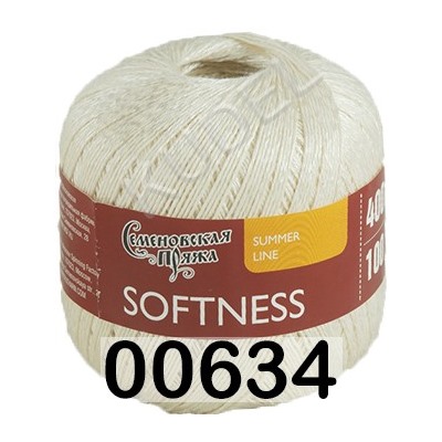 Пряжа Семеновская Softness / Нежность