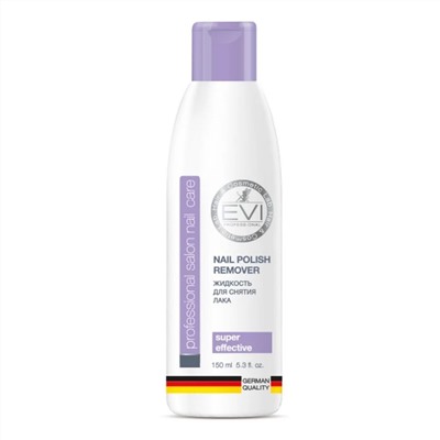 EVI professional Жидкость профессиональная для снятия лака с ацетоном, 150 мл 10750