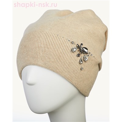 191122 1 A KHW F Эдеса Шапка женская флис (56-58)