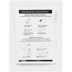 Держатель для туалетной бумаги на липучке Stölz, хром