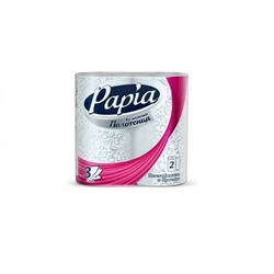 Papia Полотенца 3-х слойные 2шт Декор