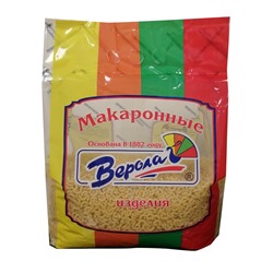 Макароны Верола Рожки соломка гр. В в/с, 3 кг