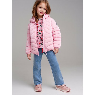 Фуфайка трикотажная для девочек (футболка)