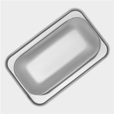 Гастроёмкость GN 1/9 Hanna Knövell, 150 мм, 17.6×11.2×15 см, толщина 0.6 мм, нержавеющая сталь