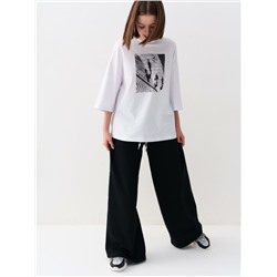 Брюки трикотажные для девочек