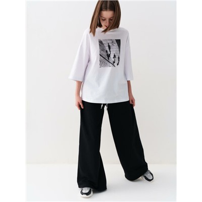 Брюки трикотажные для девочек