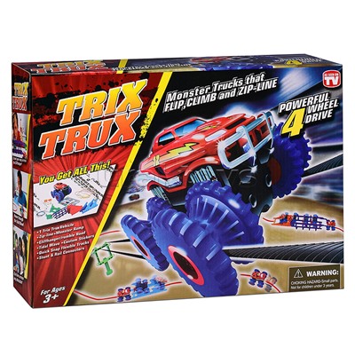 Машина-трюкач на батарейках, в коробке