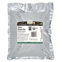 Frontier Natural Products, органический китайский зеленый чай, 453 г (16 унций)