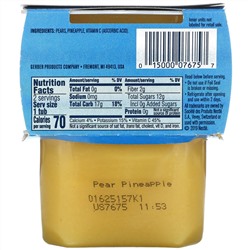 Gerber, Pear Pineapple, Sitter, 2 Pack, 4 oz (113 g) Each